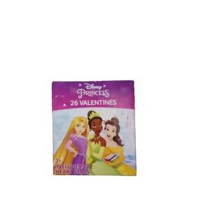 Disney Princess 26 Valentines  48 Heart Seals